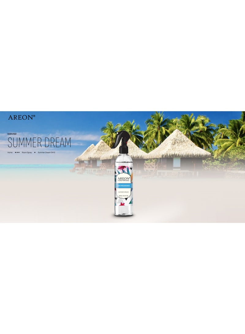 Areon Car & Home Perfume Spray 300ml – Summer Dream Scent, Long-Lasting Freshness - Image 3